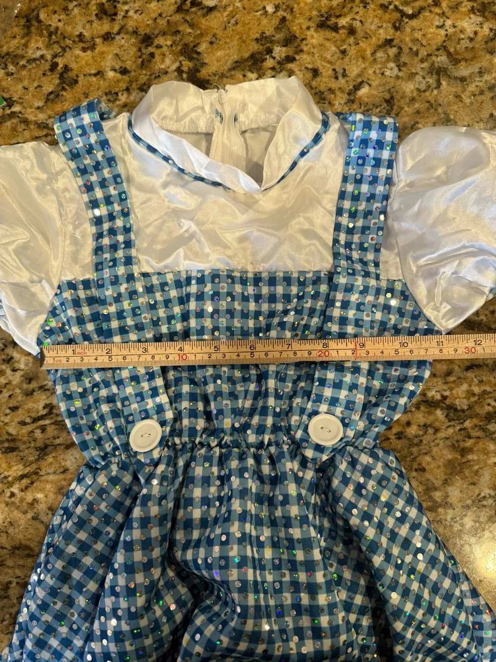 Rubies The Wizard of Oz: Dorothy Sequin Cosplay Costume *Dress Only small 4-6